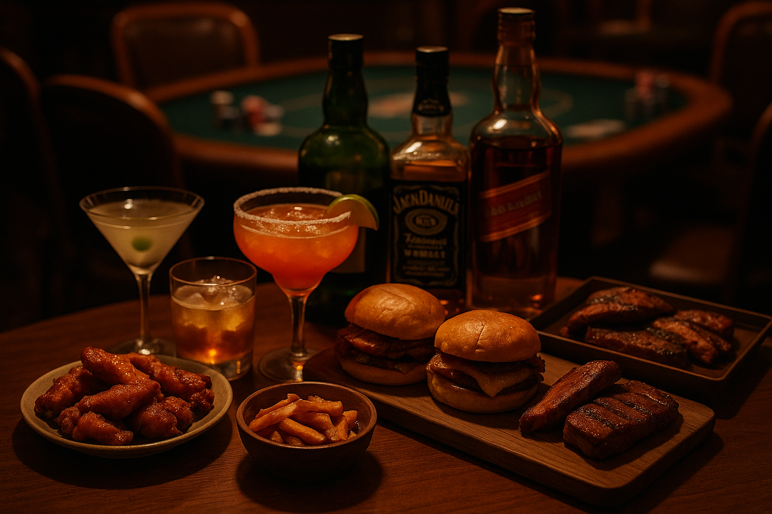 Comidas y Bebidas Cortesía